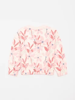 Sweat imprimé fleuri