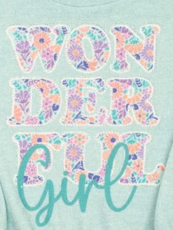 Sweat texte strass