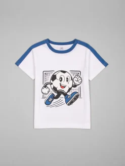 Tee-shirt cartoon ballon de foot