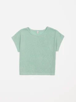 Tee-shirt maille effet lin
