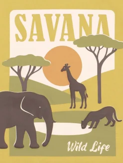 Tee-shirt savane