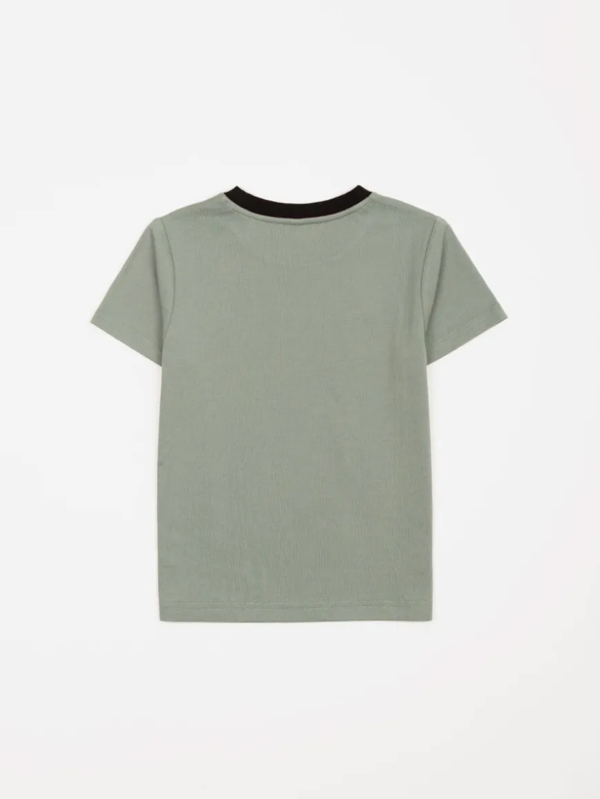 Tee-shirt texte relief "Team"