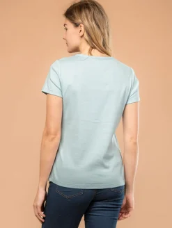 Top col tunisien pastel