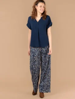 Top jacquard fantaisie