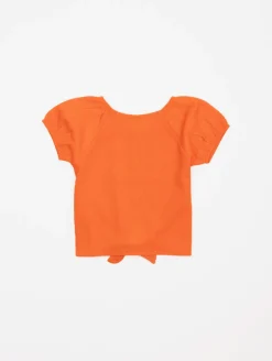 Top maille gauffrée