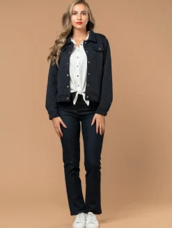 Veste courte matelassée
