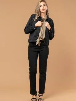 Veste courte matelassée